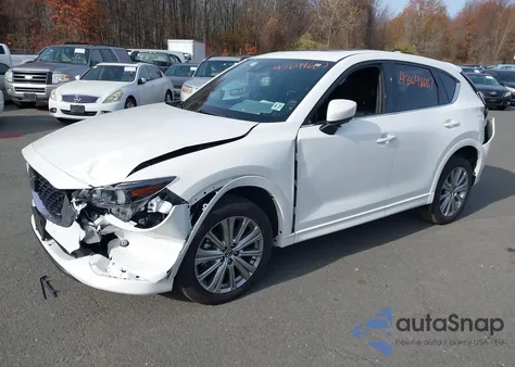 2022 Mazda Cx-5 2.5 Turbo Signature из США, поврежденный, VIN JM3KFBXY2N0619177